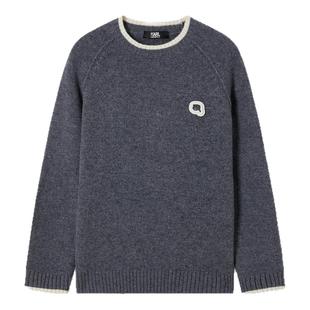 KARL LAGERFELD【新年款】100%绵羊毛针织衫26年春季新款男女同款