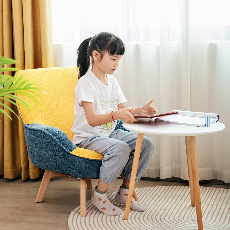 懒人日记儿童沙发座椅宝宝布置沙发角阅读可泰迪小拆洗单人绒迷你