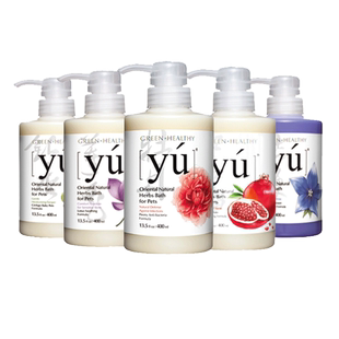 yu东方森草狗狗沐浴露猫咪洗澡香波沐浴液宠物专用官方正品400ml