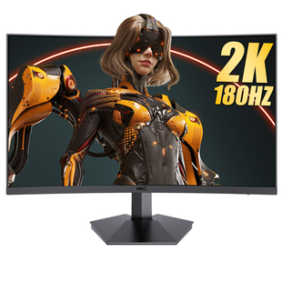 HKC显示器27英寸2K200HZ电竞IG27Q电脑SG27QC曲面4K屏幕G27H2Pro