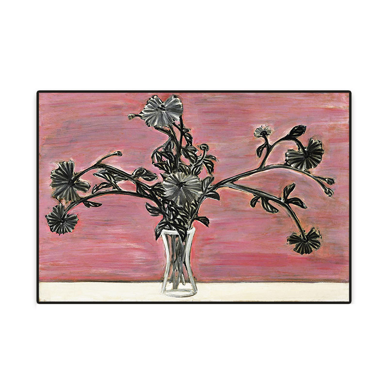 手绘油画常玉SANY的花大幅装饰画