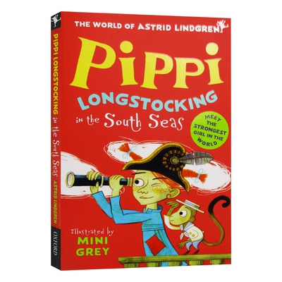 英文原版 Pippi Longstocking in the South Seas 长袜子皮皮在南海 英文版 进口英语原版书籍儿童全英语书