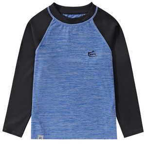 男童长袖速干衣春夏季薄款儿童打底上衣排汗T恤女童运动瑜伽训练