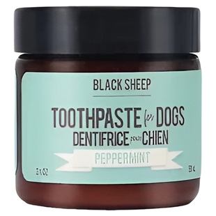 blackSheep进口黑羊宠物牙膏狗狗口臭牙结石清椰油薄荷犬用牙膏
