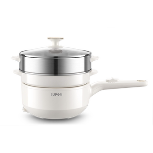 苏泊尔电煮锅家用多功能炒菜锅大功率火锅小型分体式学生宿舍蒸锅