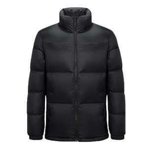 骆驼男装情侣款羽绒服男秋冬鸭绒学生连帽面包服保暖短款外套男女