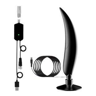 六楼起窗台阳台小辣椒摆件天线吸盘dtmb天线3/6米电视天线HDTV