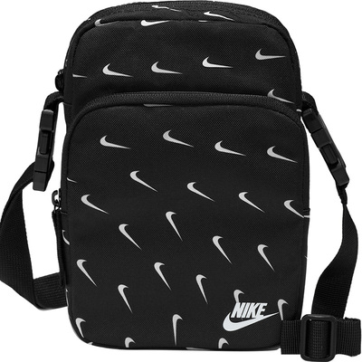 Nike/耐克正品新款男女款满印logo休闲经典单肩斜挎包DM2163-010