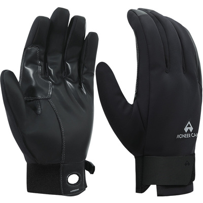 拓路者考杜拉攀冰绳索技术登山加绒防水雪山防滑保暖耐磨软壳手套