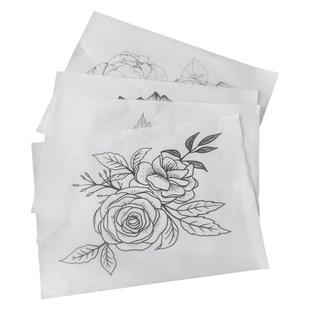 手工刺绣图案剁花图纸绣花样子图样剁花纸样抱枕绣花图案剁绣图