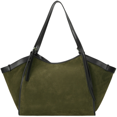 【商场同款】太平鸟植绒牛皮革手拎包女士时尚新款斜跨A1YFF4274