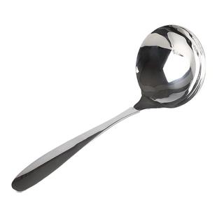 不锈钢火锅大号短柄汤勺个人漏勺汤勺子盛粥家用大头勺子套装