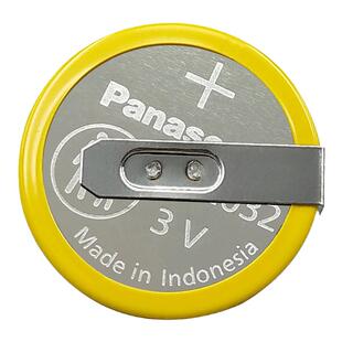 松下BR2032电池BR2032/HFN带焊脚宽温笔记本BIOS主板代替CR2032X