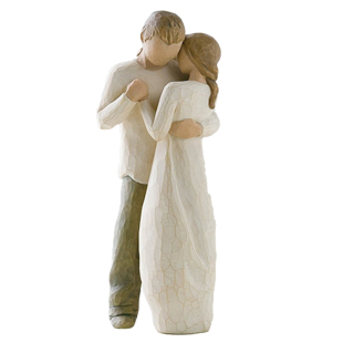 愿一礼物】美国willow tree人物雕像 一家人摆件高级创意结婚礼物