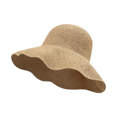 法国蒙田经典百搭防晒折叠草帽