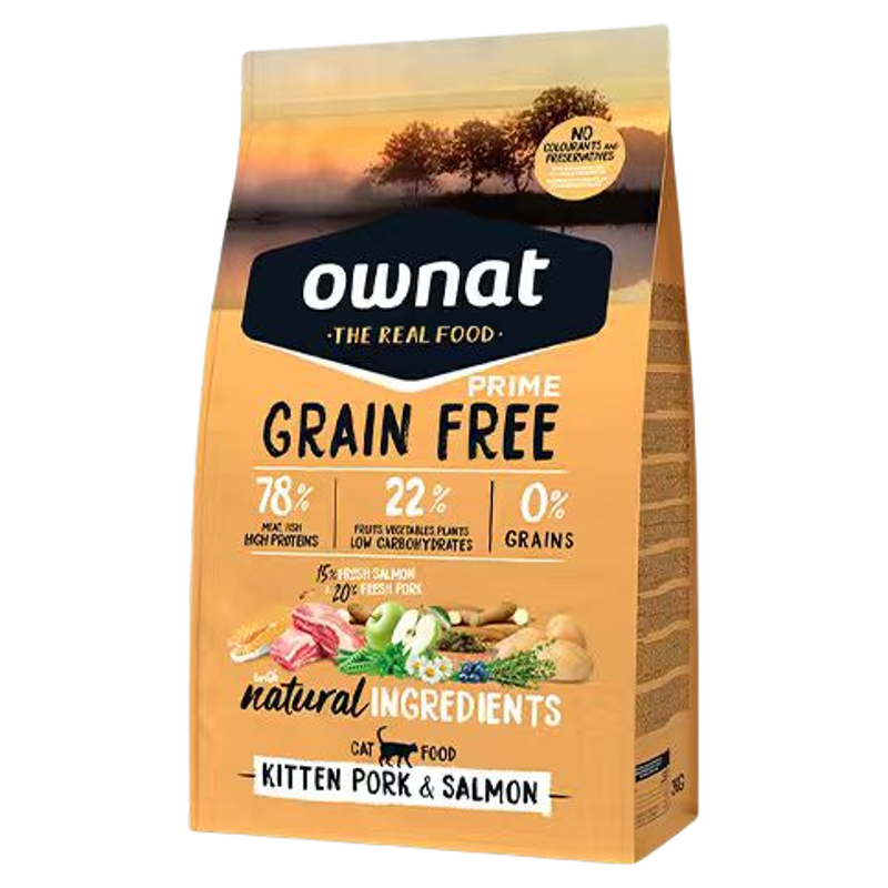 OWNAT奥那特猪肉三文鱼猫粮