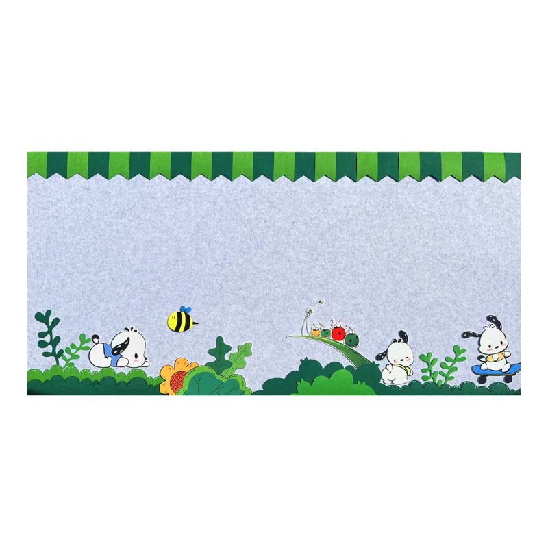 小学幼儿园环创装饰材料春天绿色文化墙贴
