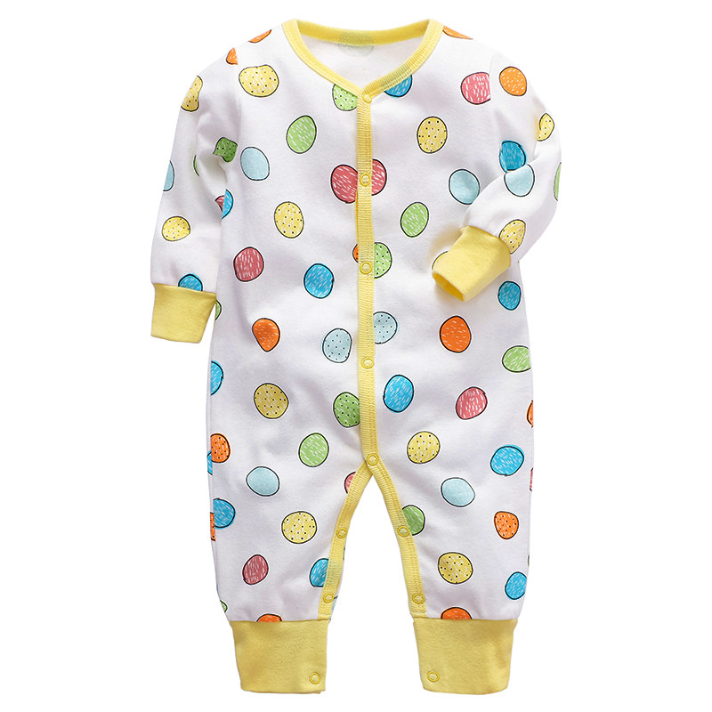 婴幼儿棉服长爬春秋连体衣