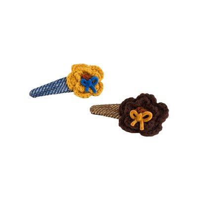 阿吉豆发饰发夹气质太阳花小抓夹