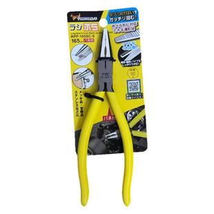 日本角田TTC胶咀尖嘴钳低硬度软防夹损精密钳RP-125 165SC 5 6寸