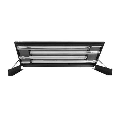 鱼缸灯架固定照明翻盖支架顶盖板NEC龙鱼专用灯发色液压T8侧灯盘