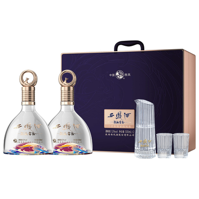 【超值组合】西凤白酒官方旗舰店礼盒整箱装高档送礼纯粮食酿造香