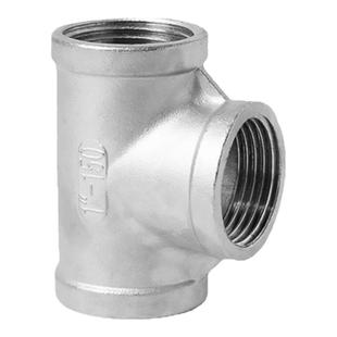 不锈钢三通304不锈钢内丝三通/内螺纹三通水暖接头配件4分6分316L