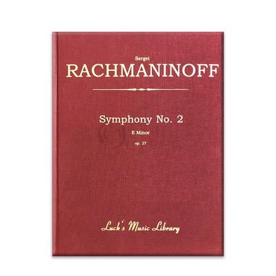 拉赫玛尼诺夫第二交响曲op27总谱