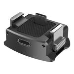 适用大疆Pocket3磁吸支架Osmo Action4/5Pro/6金属兔笼多功能磁吸支架Magsafe手机提词器拓展保护框配件