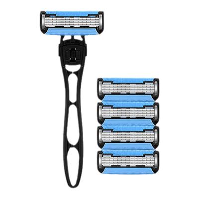 舒适5层刀头手动剃须刀