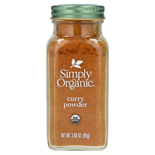 Simply Organic辣味咖喱粉进口食品调味香料香辣型优质有机香辛料