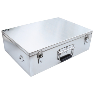 大仙不锈钢工具箱加厚304家用车载工业级长方形五金手提箱子定制