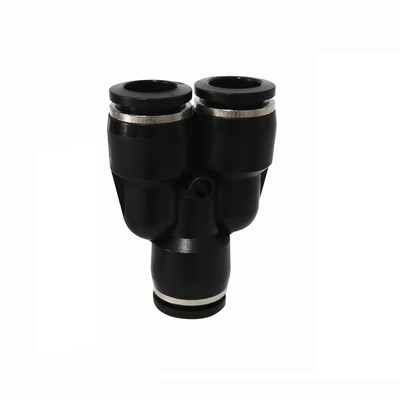 Y型三通气管接头进口快速快插头