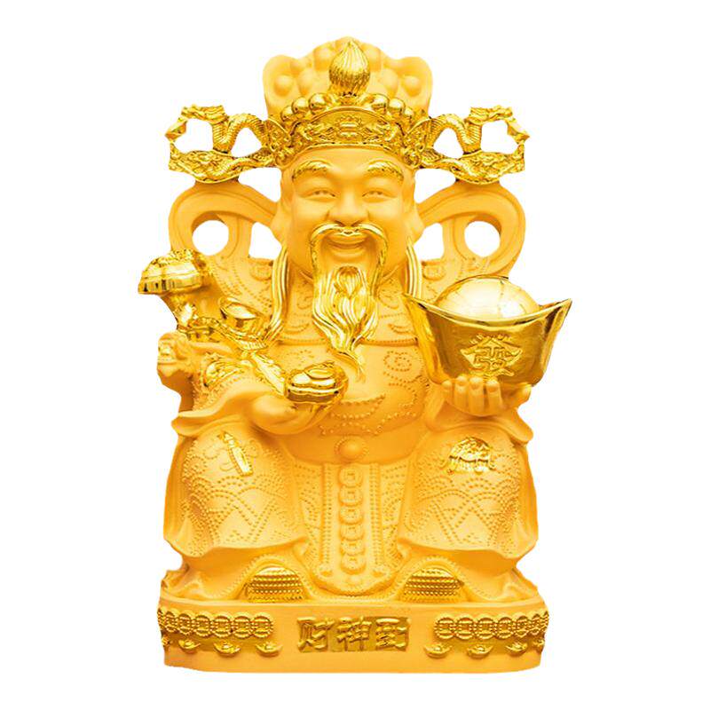 如意财神到招财中式风家居装饰