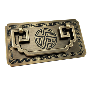 新中式仿古纯铜拉手
