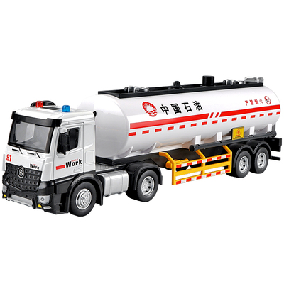 中国石油运输车油罐车合金模型