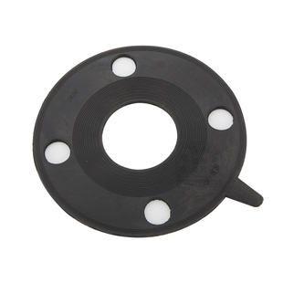 法兰带孔橡胶法兰垫片 圆形黑橡胶垫片橡胶平垫片 法兰密封垫带