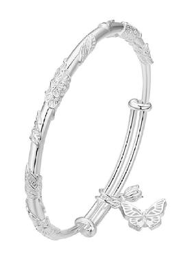 中国黄金足银繁华手镯