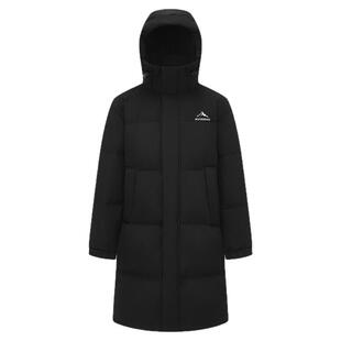 波司登新款冬季户外情侣时尚运动中长款连帽保暖外套羽绒服女