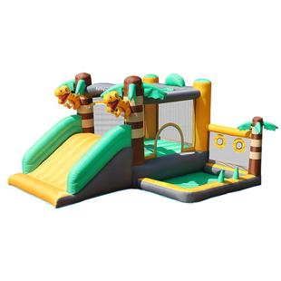 AirMyFun恐龙充气城堡儿童蹦蹦床家用室内外小型滑滑梯波波池跳床