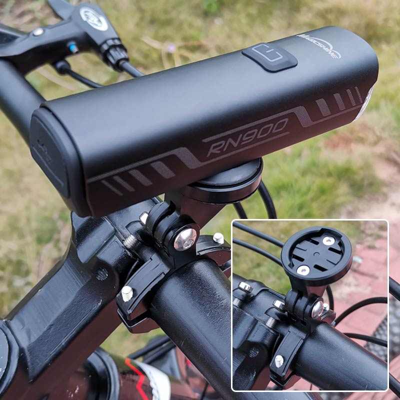 迈极炫支架山地自行车码表延长底座下挂车灯转换公路车吊装配件