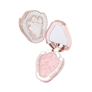 程十安花知晓腮红膏蝴蝶云肩天鹅白雪修容高光腮紫膨胀单色盘女