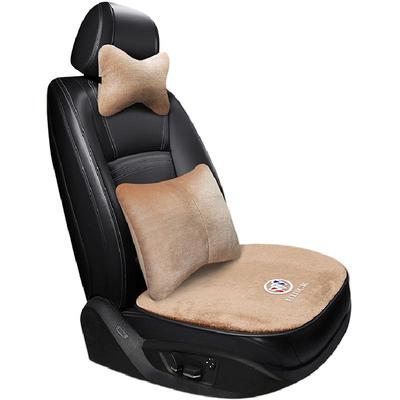 毛绒汽车坐垫别克君越君威昂科威PLUS英朗威朗昂科旗座垫冬天保暖