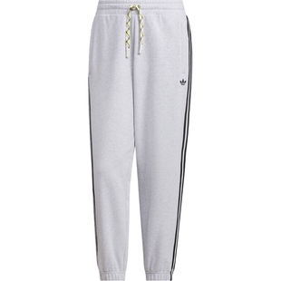 adidas阿迪达斯三叶草男子毛圈布运动休闲针织束脚长裤锐力KC0119