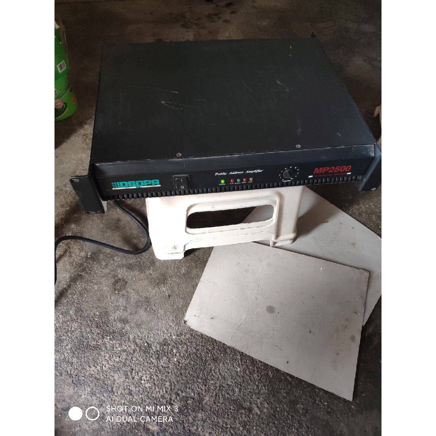 议价迪士普纯后级广播功放,型号MP2500,功能正常,成色如图,