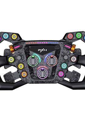 【新品】莱仕达GT ONE 赛车模拟器 自定义按键 碳纤维拨片 F1方程式快拆 游戏方向盘GT盘