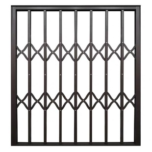 新款推拉防盗窗 儿童安全防护栏 伸缩式防护窗拉闸防盗门隐形网