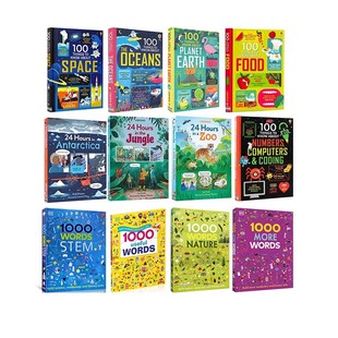 【100选2】 Usborne beginners 初学者少年商学院 100 things to know 大发现系列 All you need 动物植物自然科普 英文原版绘本