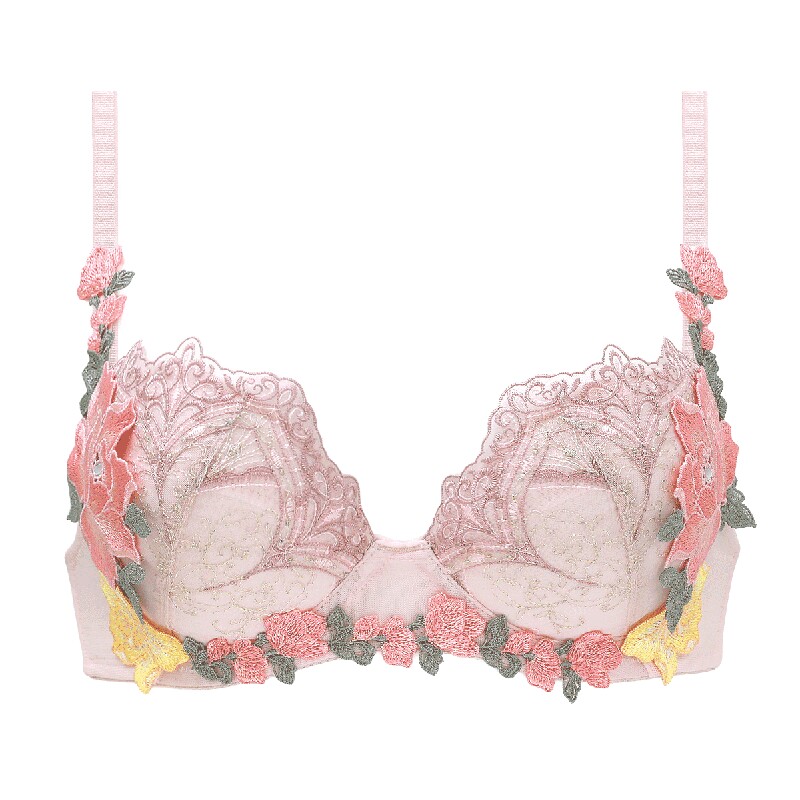 HIMICO聚拢性感重工刺绣蕾丝文胸