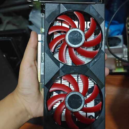 坏的讯景RX560 4G战狼版显卡